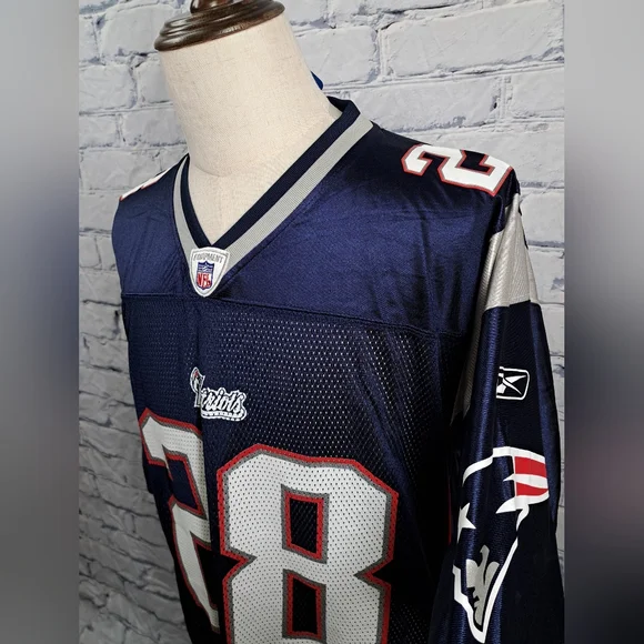 NWT Reebook On Field NFL Jersey New England Patriots Y2K Corey Dillion Medium - Picture 4 of 13